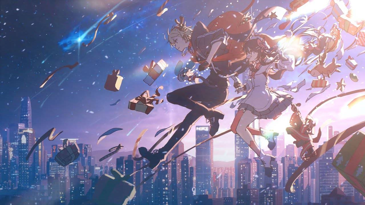 A-39 — Гимн кануна Рождества ft. Хацуне Мику / 聖夜讃歌(feat.初音ミク) смотреть онлайн