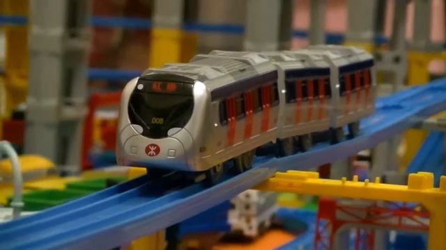 【zabawka kolejowe】Hongkongu MTR SP1900/1950 EMU 00170 pl смотреть онлайн