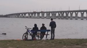 Херсон. Антоновка. Антоновский мост. Дорога в Крым.
