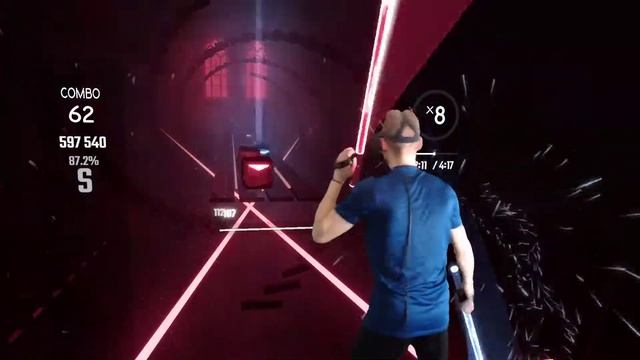 Beatsaber - Mixed Reality - Aiwa | Riot - Expert Plus смотреть онлайн