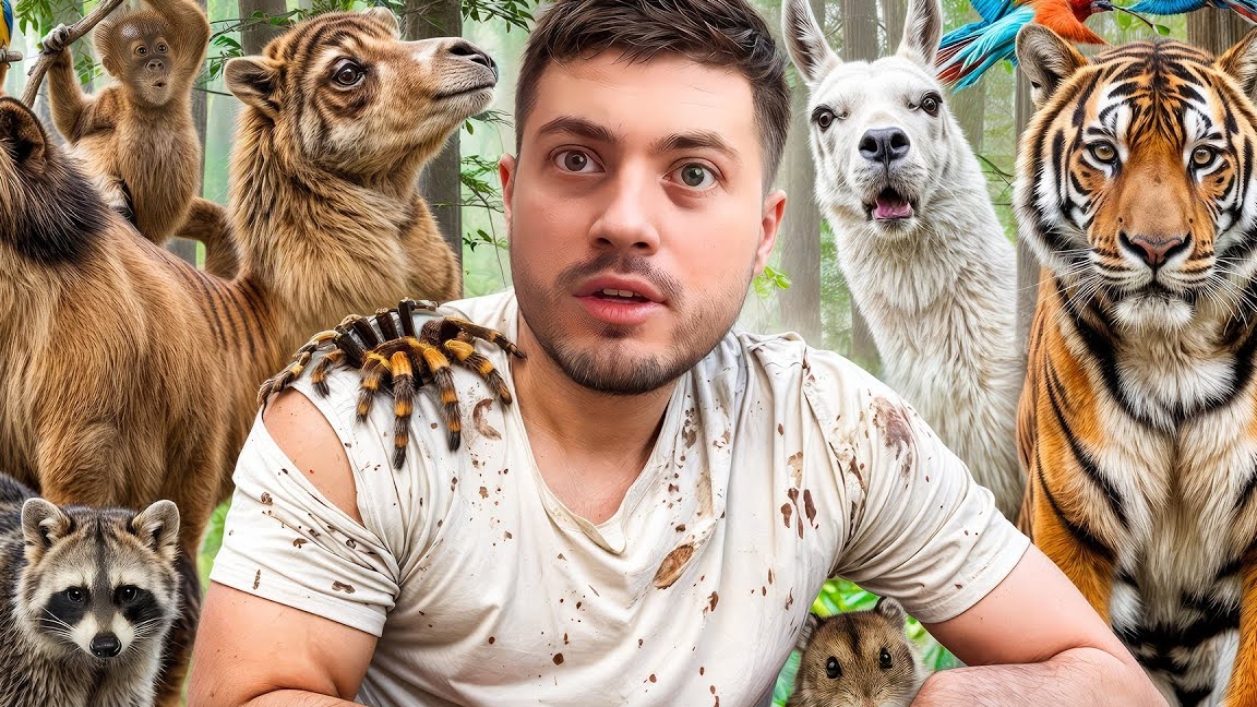 РЖАКА В ЗООПАРКЕ С ДРУЗЬЯМИ 🦓