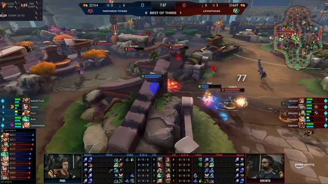 SPL Phase 2 Week 5 highlights : Atlantis Leviathans VS Tartarus Titans | Season 9 смотреть онлайн