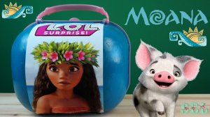 МОАНА Большой Чемодан Сюрприз MOANA и волшебный единорог Жора