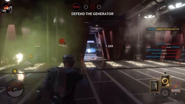 STAR WARS Battlefront Bespin Sabotage gameplay (No commentary) смотреть онлайн