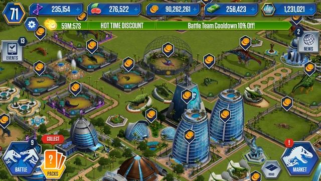 Jurassic World Game Mobile #78:Khủng long mới Monolophosaurus смотреть онлайн