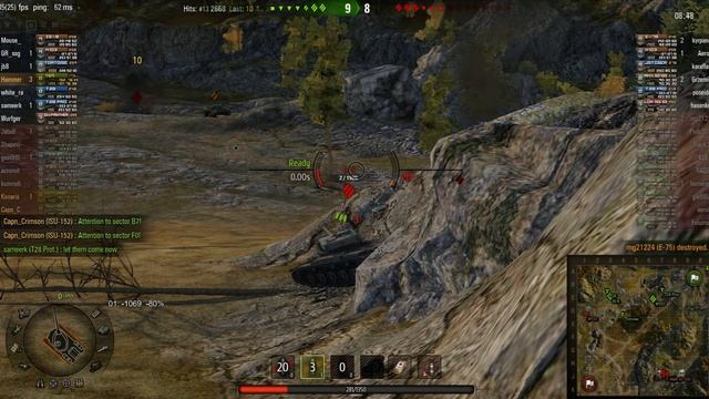 World of Tanks EU - T69 Triple Kill [HD] смотреть онлайн