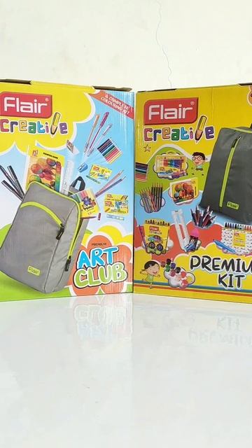 Flair Creative ART CLUB v/s PREMIUM Kit 😲 #shorts #stationery #artsupplies смотреть онлайн