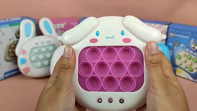 NEW SPEED PUSH GAME ELECTRONIC POP IT UNBOXING HELLO KITTY AND FRIENDS ASMR SATISFYING FIDGET TOYS смотреть онлайн
