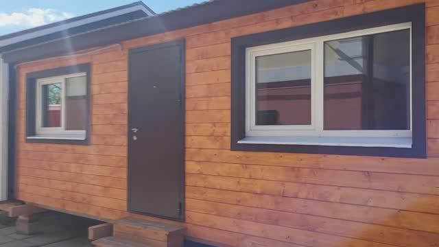 Дачный модульный каркасный Минидом 7х4,6м 