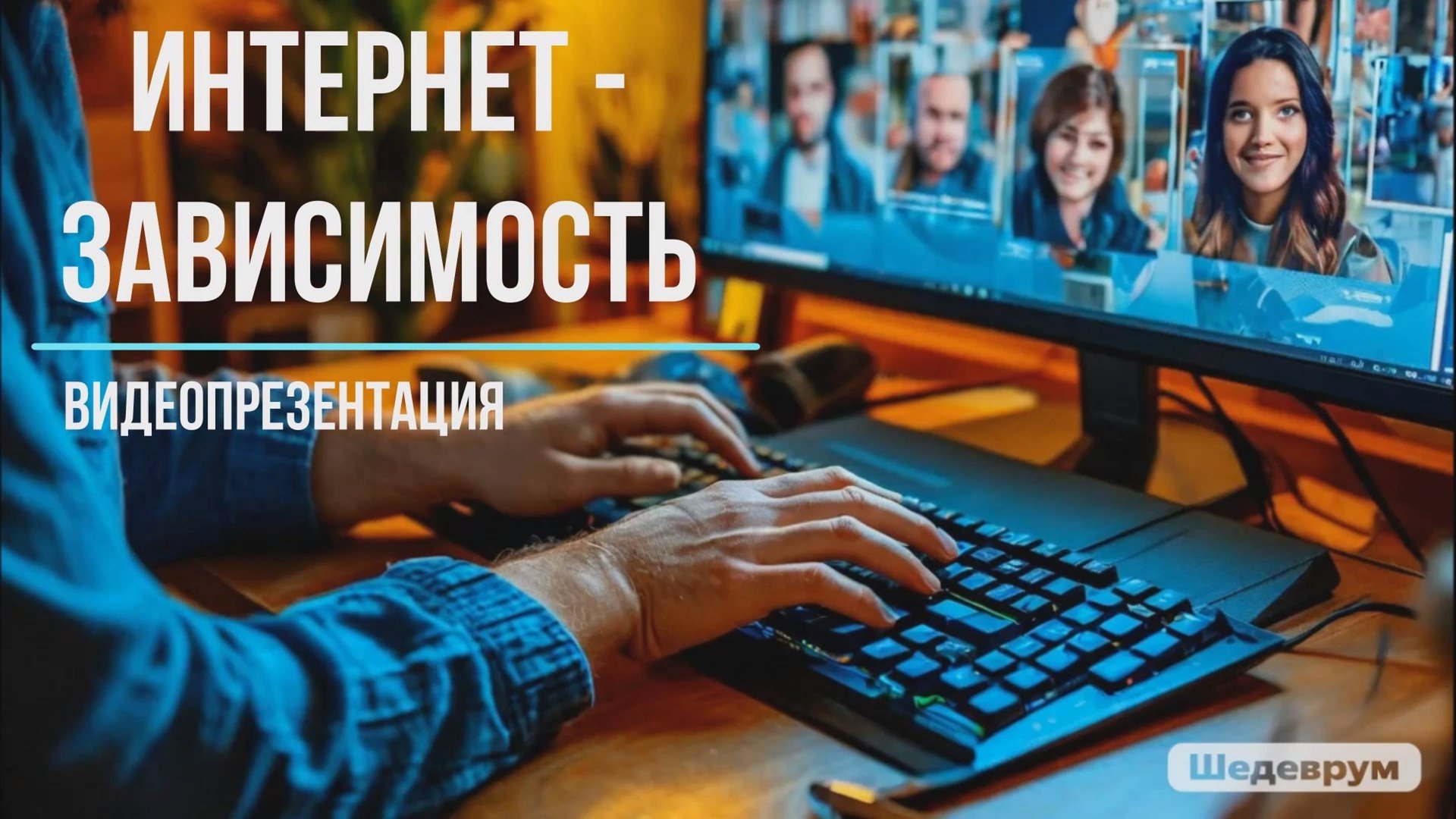 Видеопрезентация «Интернет-зависимость», посвященная Всемирному дню безопасного Интернета (6+) смотреть онлайн