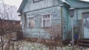 Купили дачу в Подмосковье, первый обзор, конец ноября 2023г