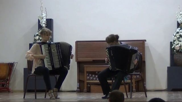 Дуэт "Пассаж" - М. Сейбер Прелюдия и фуга ля минор в стиле Д. Букстехуде