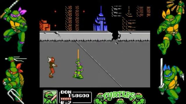 Elevator From Hell - TMNT 3: The Manhattan Project(NES) Part 3 - Third Strongest смотреть онлайн