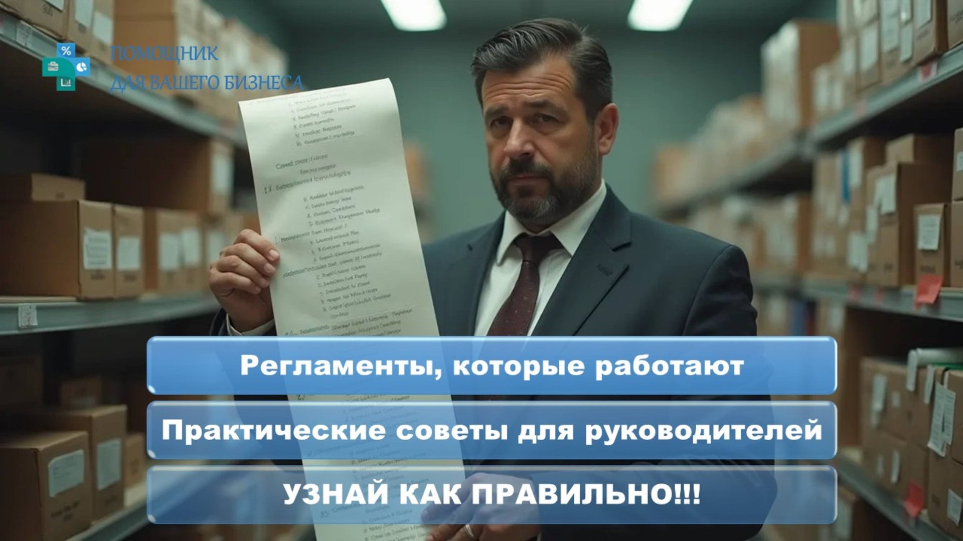 Сотрудники не читают регламенты? Как превратить это из обузы в мощный инструмент роста компании? смотреть онлайн