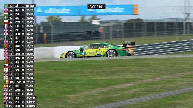 LIVE: DTM @ Nurburgring смотреть онлайн