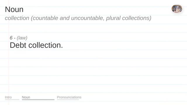 COLLECTION meaning, definition & pronunciation | What is COLLECTION? | How to say COLLECTION смотреть онлайн
