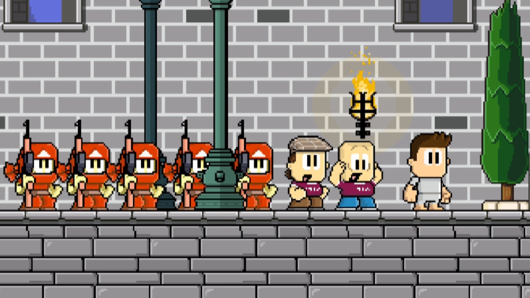 Играем а Dan The Man