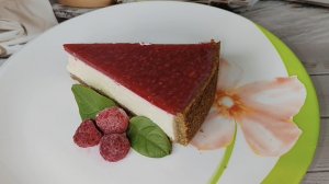 Чизкейк творожный! Лёгкий, нежный десерт из доступных продуктов.