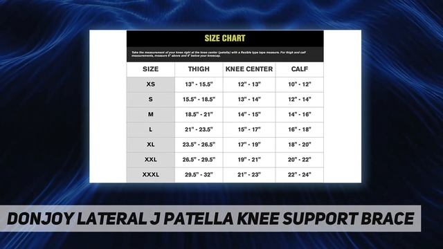 DonJoy Lateral J Patella Knee Support Brace - Review 2023 смотреть онлайн