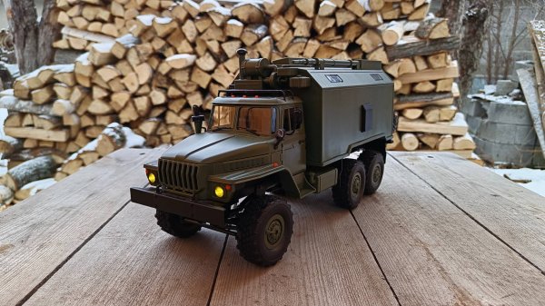 УРАЛ НА РАДИОУПРАВЛЕНИИ / WPL-B36 / RC ИГРУШКА