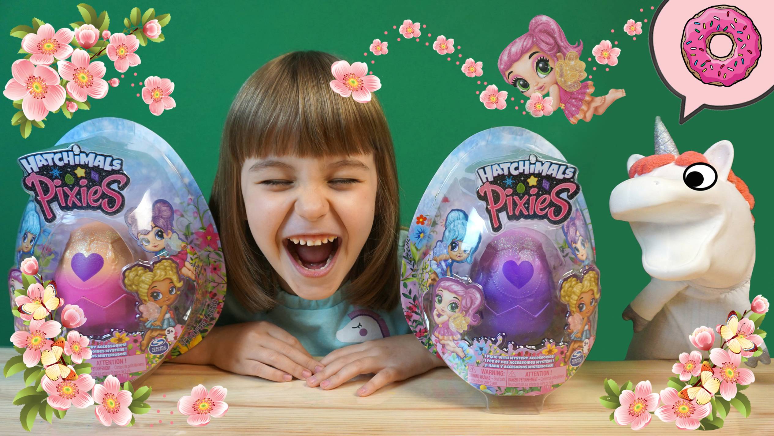 Волшебный Единорог Жора и Вылупление ФЕИ HATCHIMALS Pixies смотреть онлайн