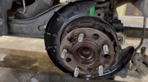 Киа Спортейдж 2WD,замена заднего ступичного подшипника 👍👍👍