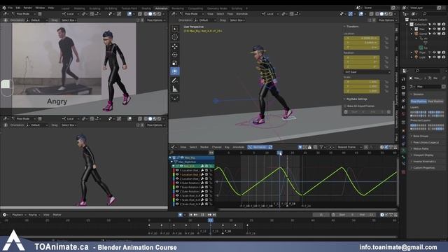 Walk Cycle with Personality смотреть онлайн