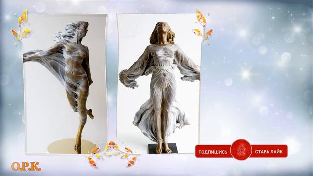 Живые и изящные скульптуры китаянки Luo Li Rong