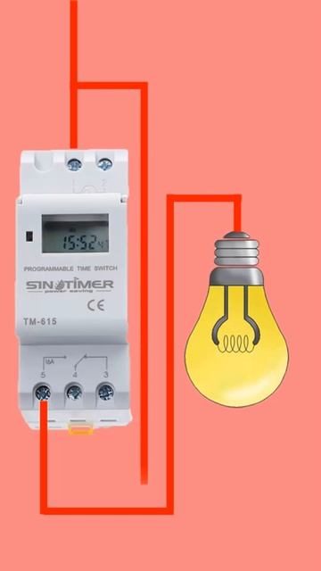 Схема Подключения цифрового таймера смотреть онлайн