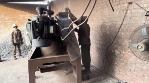 Процесс извлечения  чистого алюминия из старого сердечника ротора