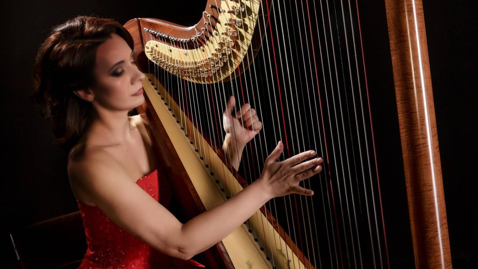 Очень красивая игра на арфе - свадьба в Санкт-Петербурге смотреть онлайн