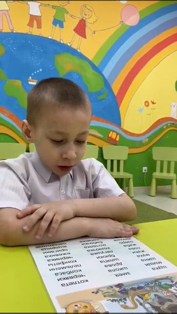 Читаем слова разной слоговой структуры смотреть онлайн