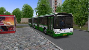 Поездка по Маршруту №106 на Московском автобусе ЛиАЗ 6213.20 2009 года OMSI 2