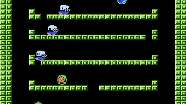 Bubble Bobble на NES №2 смотреть онлайн