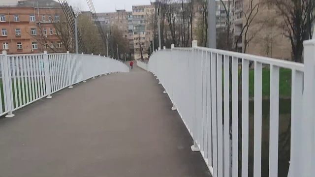 Кривой Рог Мост весячий новый через реку Саксагань. смотреть онлайн