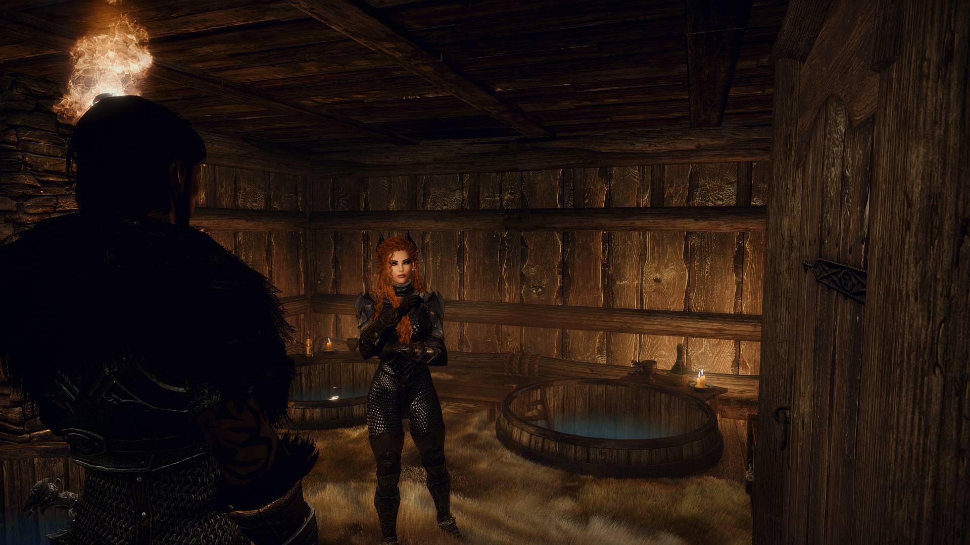 The Elder Scrolls V: Skyrim Special Edition /Настройка мода Bathing in Skyrim - Renewed смотреть онлайн