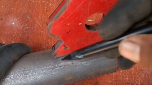 Простой способ разрезать металлические трубы на 45 градусов