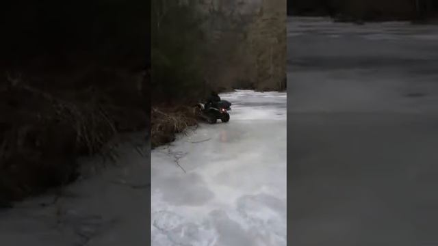Yamaha Grizzly ice creek riding смотреть онлайн