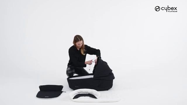 Как собрать люльку (спальный блок)  PRIAM CYBEX