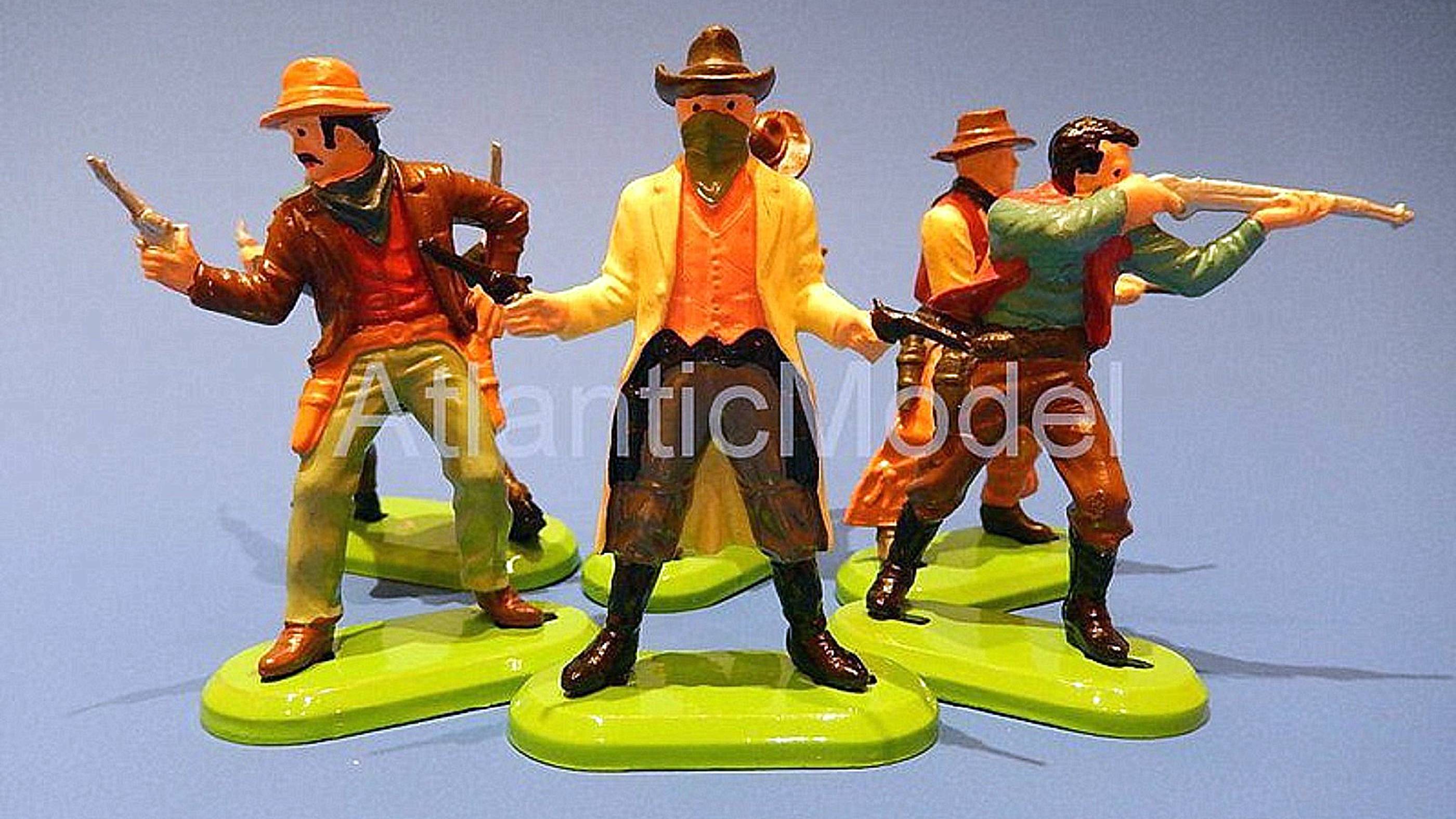 солдатики Britains Ковбои пешие Набор из 6 солдатиков в 6 позах 1971 г. (2) смотреть онлайн