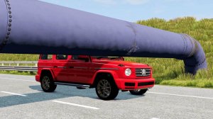 Машины vs ТРУБА! - BeamNG.drive игра про машины