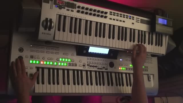 Sandra - Maria Magdalena remix / Yamaha Tyros 3 смотреть онлайн