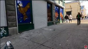 Ванкувер, Канада : жизнь на асфальте зимой