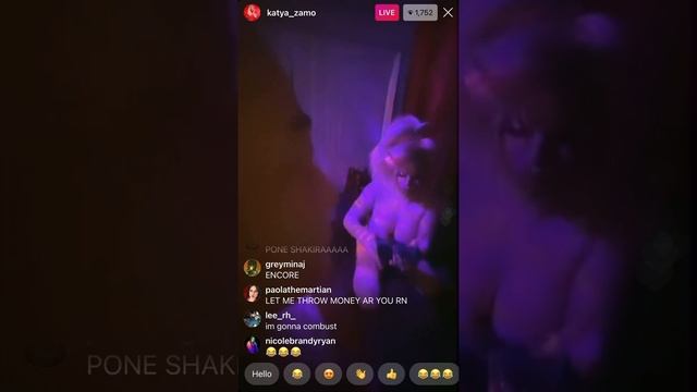 Katya Zamo Instagram live [10.5.2020] смотреть онлайн