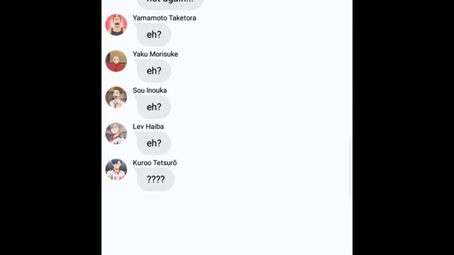 Chatfic | Y/N × HAIKYUU | Karasuno's 3rd Manager | A Harem | [Part-10] смотреть онлайн