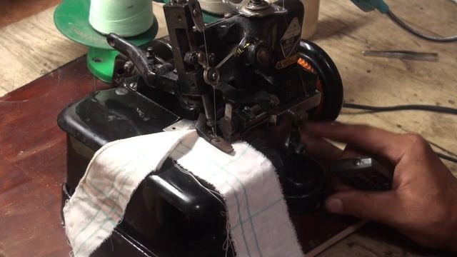 Китайский оверлок GN. Регулировка. смотреть онлайн