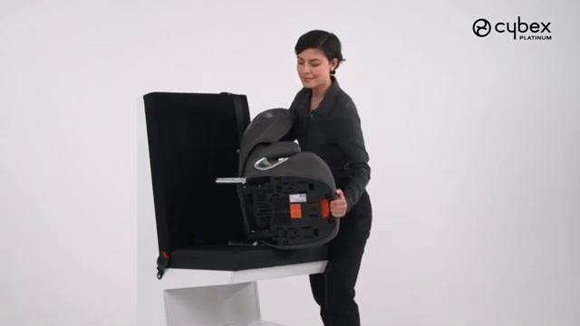 Как снять автокресло с автомобиля Solution T i-Fix CYBEX