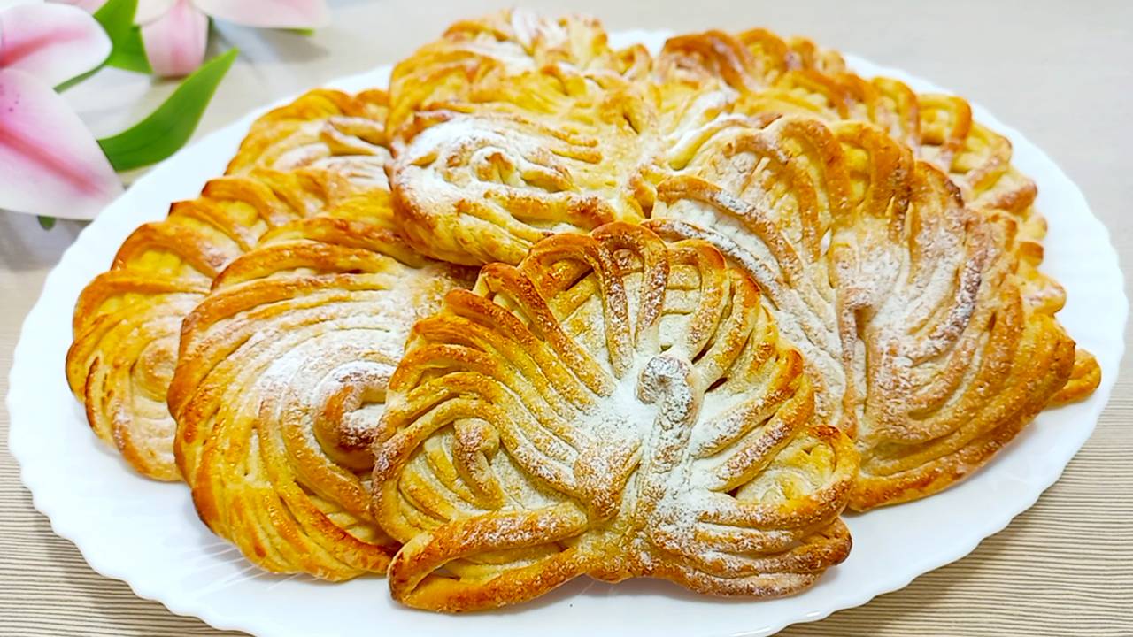 🔝СВЕЖАЯ ВЫПЕЧКА ЗА 15 МИНУТ! ПРОСТОЙ, БЫСТРЫЙ И ДЕШЕВЫЙ РЕЦЕПТ ВКУСНОГО К ЧАЮ! смотреть онлайн