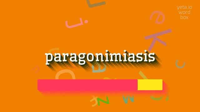 How to say "paragonimiasis"! (High Quality Voices) смотреть онлайн
