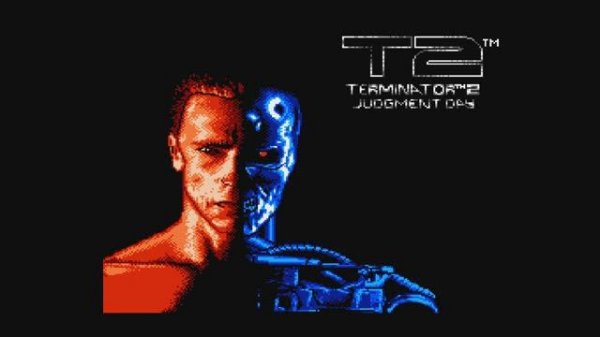 NES TERMINATOR 2 GAME OS УБИЙЦА РЕТРО ЖЕЛЕЗА